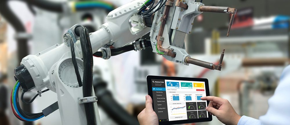Industry 4 Data from Industrial Robot